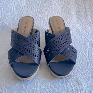 ☀️ NWOT Lucky Brand Women's Keela Wedge Sandal